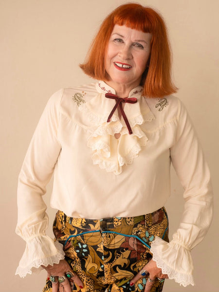 トップス maison de Dolce. classy ribbon blouse maison de Dolce. classy ribbon blouse