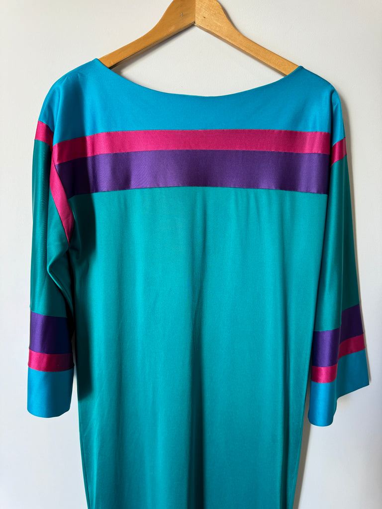 70s Color Block Gown 70s Color Block Gown