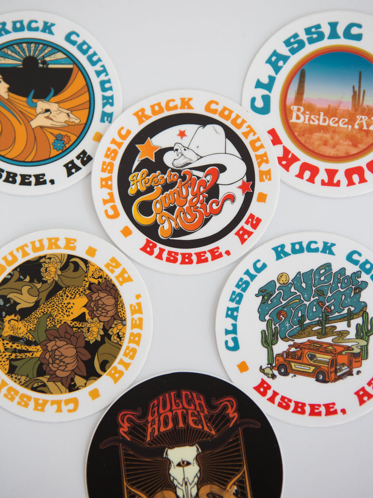 Classic Rock Couture Stickers