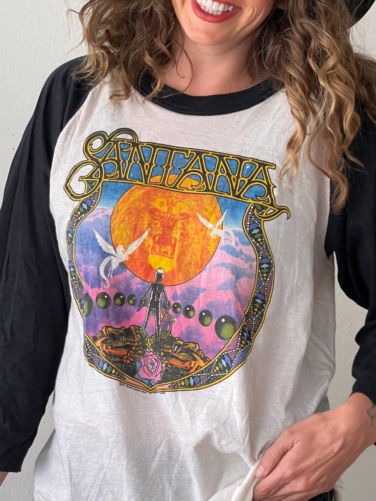 1979 Santana Vintage Raglan Tee