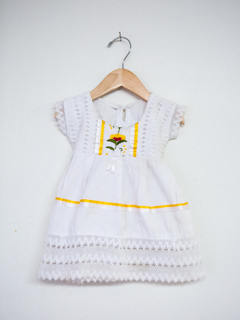 Sweet Embroidered Kids Dress