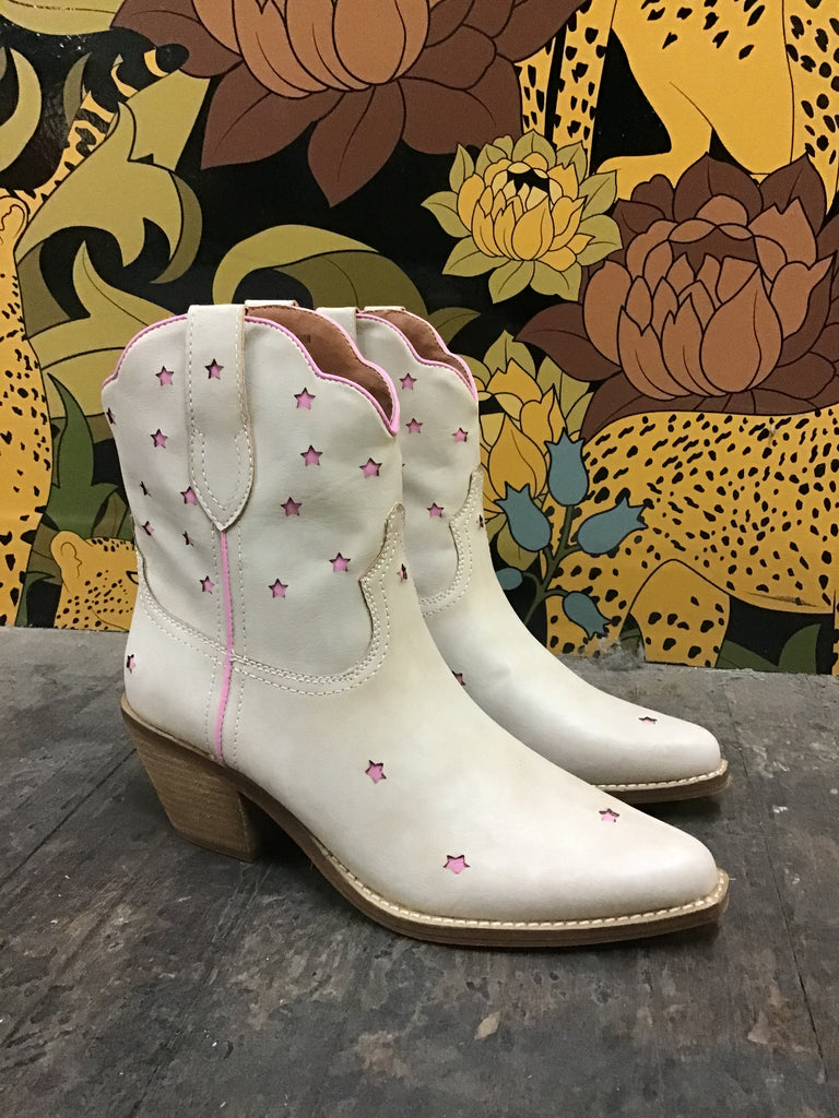 Star Inlay Boots