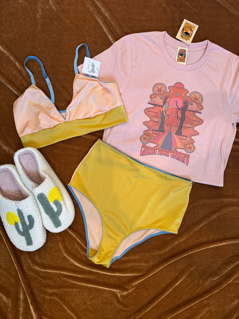 Color Block Sara Spandex Bralette