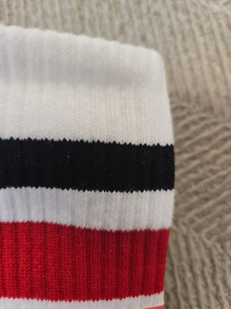 Two Tone Crew Socks