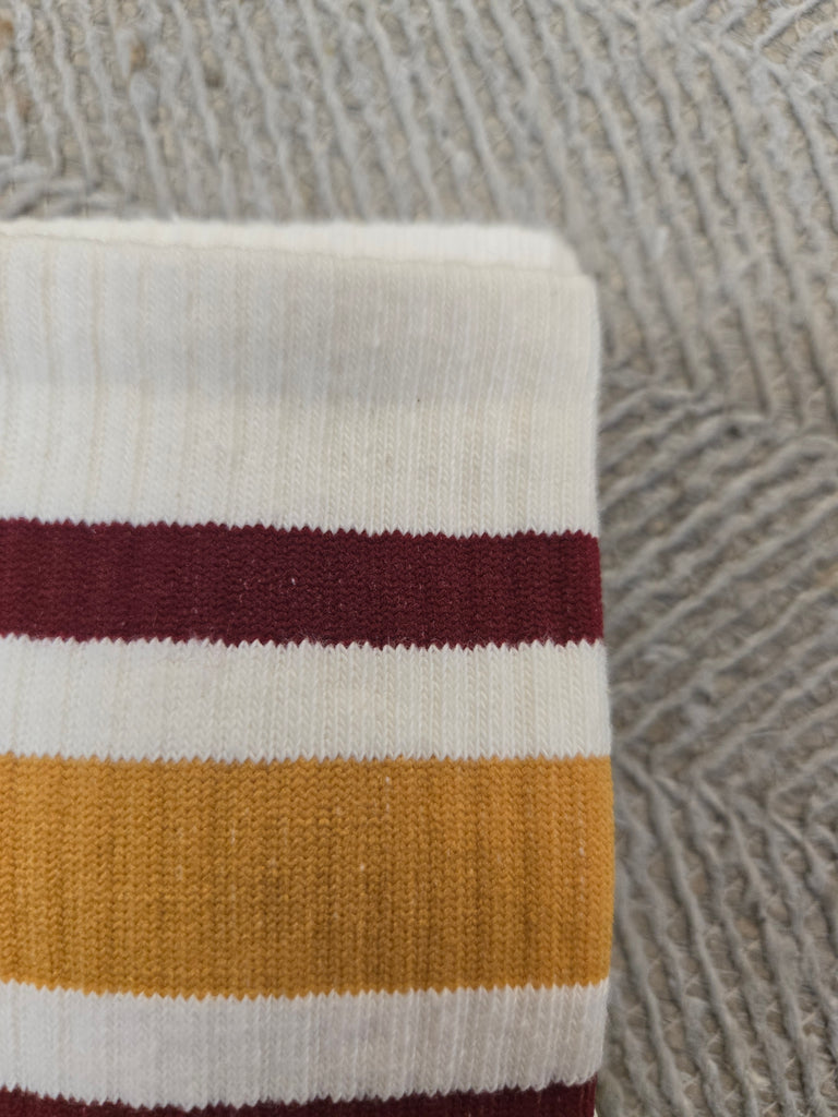 Two Tone Crew Socks