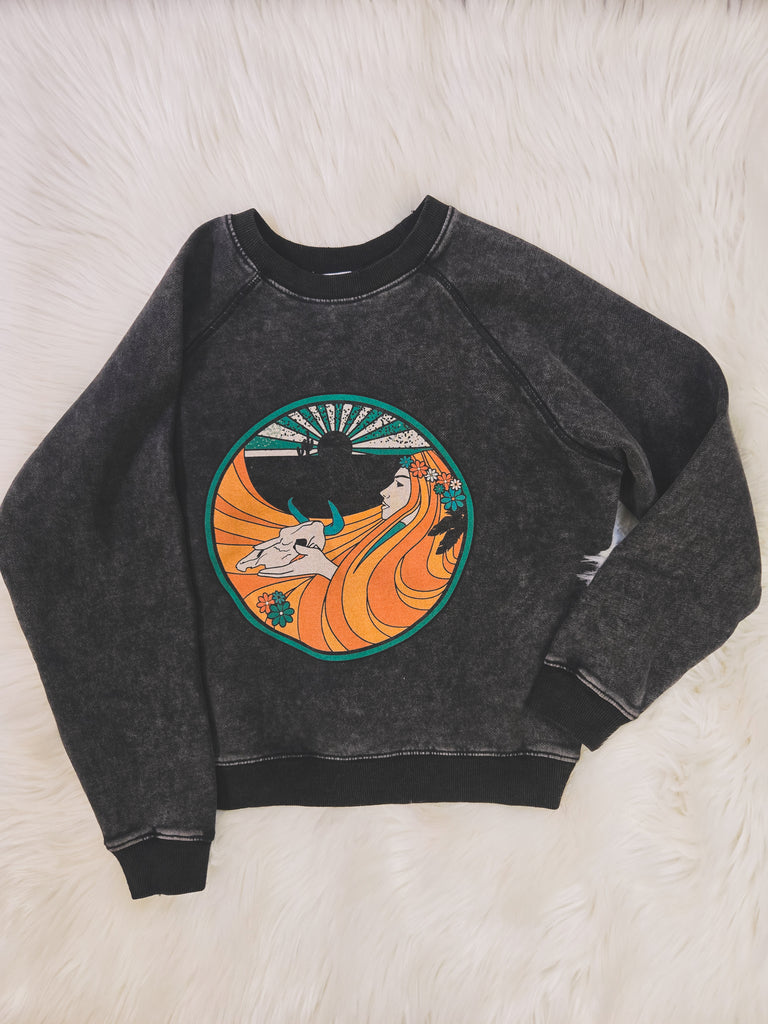Desert Child Raglan Sweatshirt