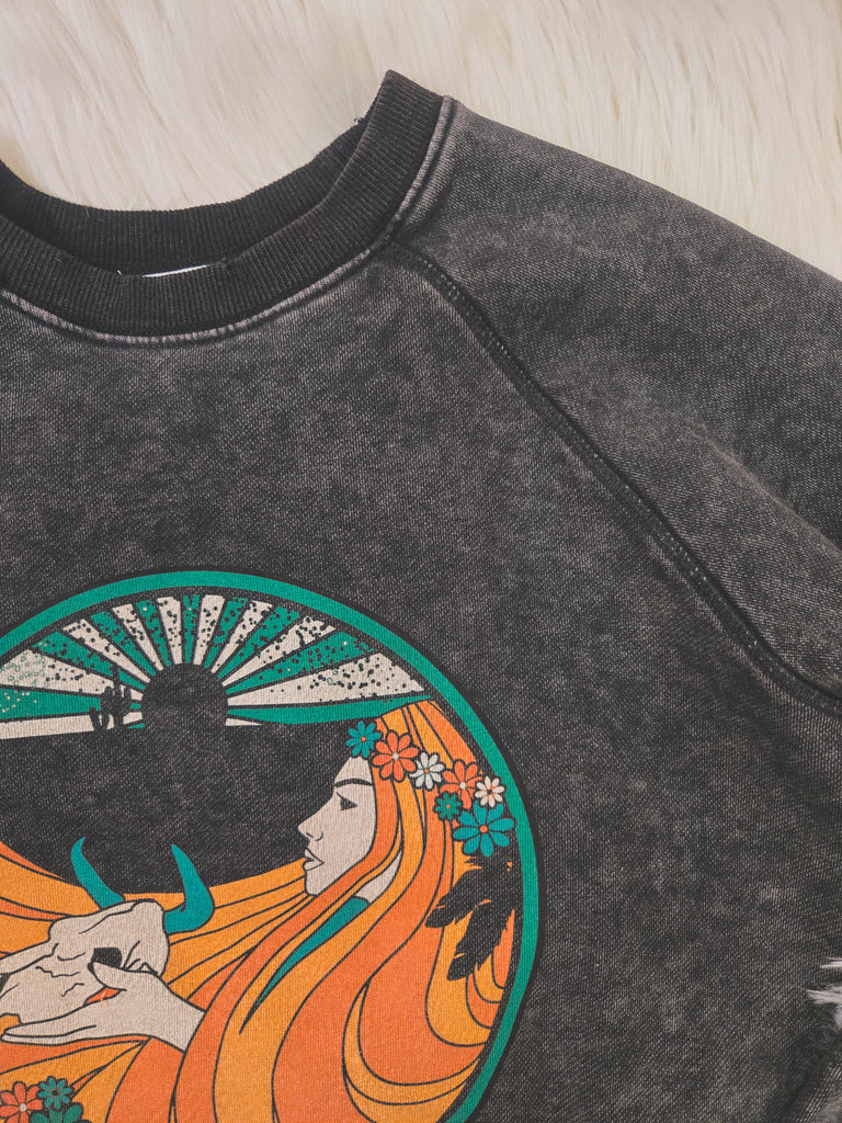 Desert Child Raglan Sweatshirt