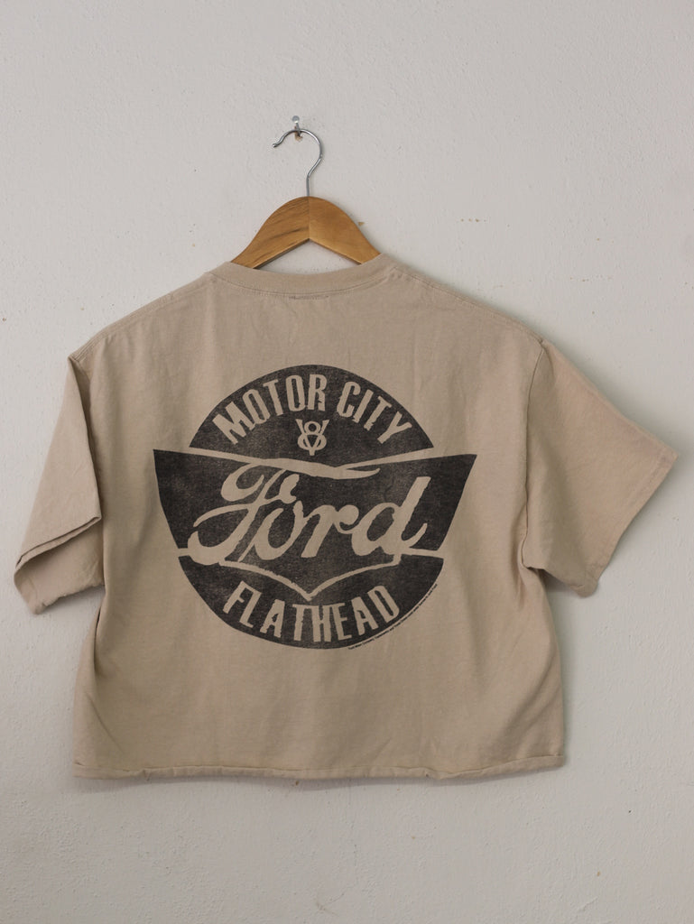 Ford Cropped Pocket Tee