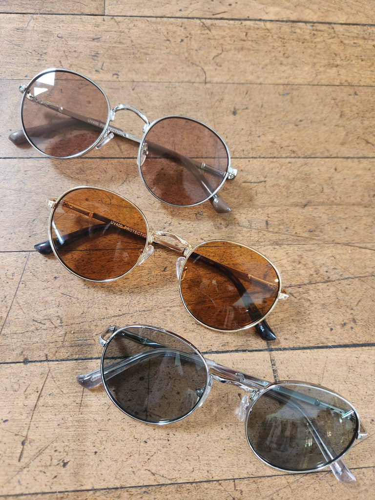 Round Metalic Sunnies