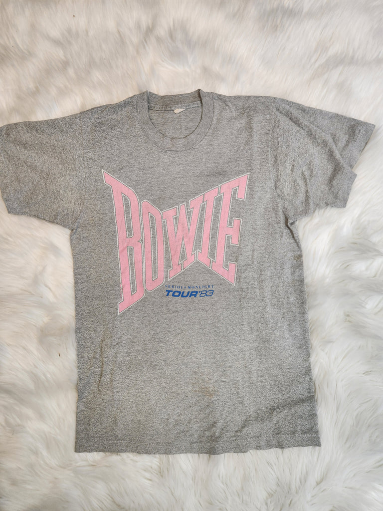 David Bowie Serious Moonlight Tour Tee