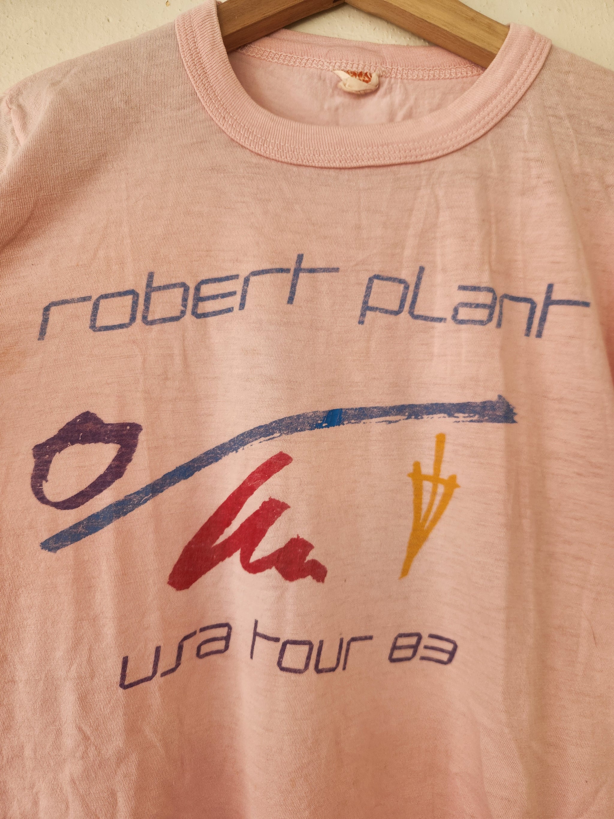 Robert Plant 1983 USA Tour Tee – Classic Rock Couture