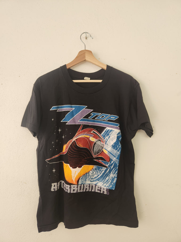 1986 ZZ Top Afterburn Tour Tee