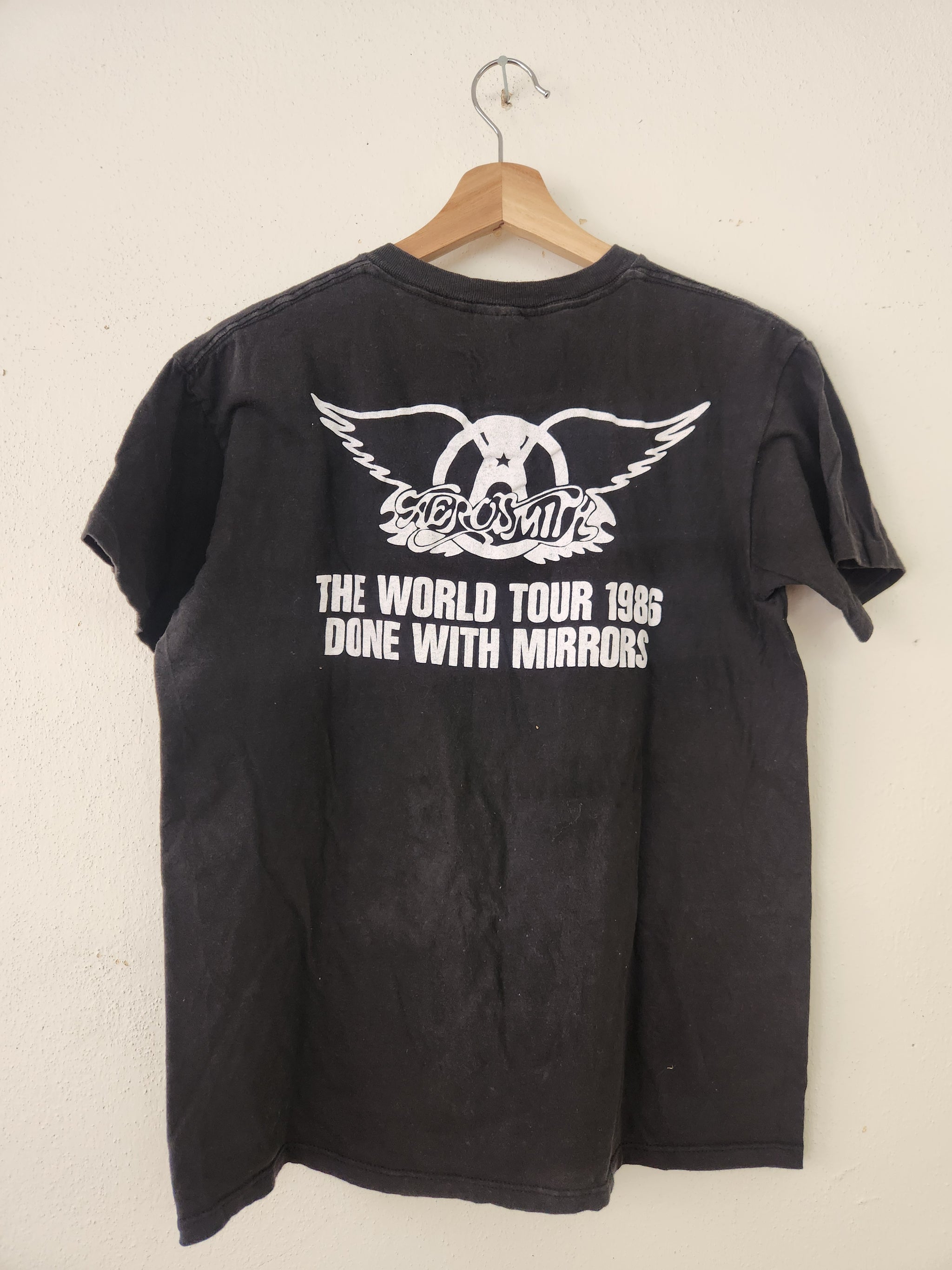 Rare Aerosmith 1986 Tour Tee – Classic Rock Couture