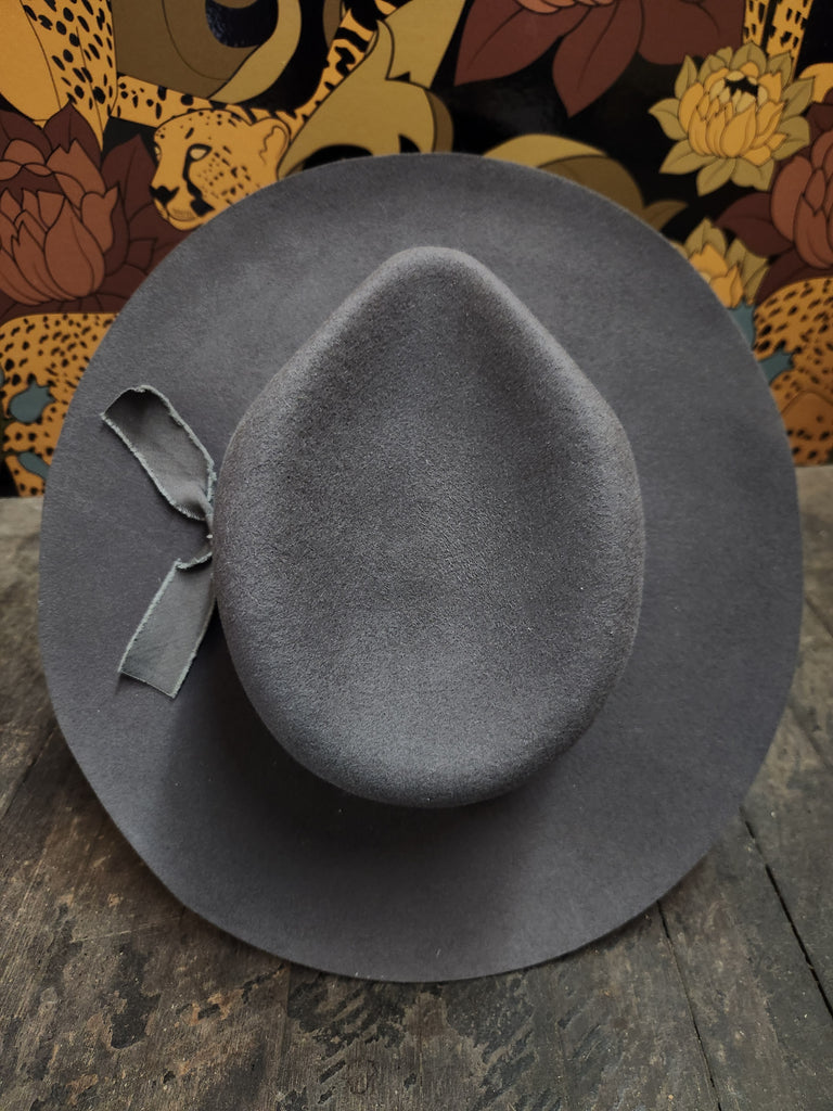 SALE Kaia Grey Felt Hat