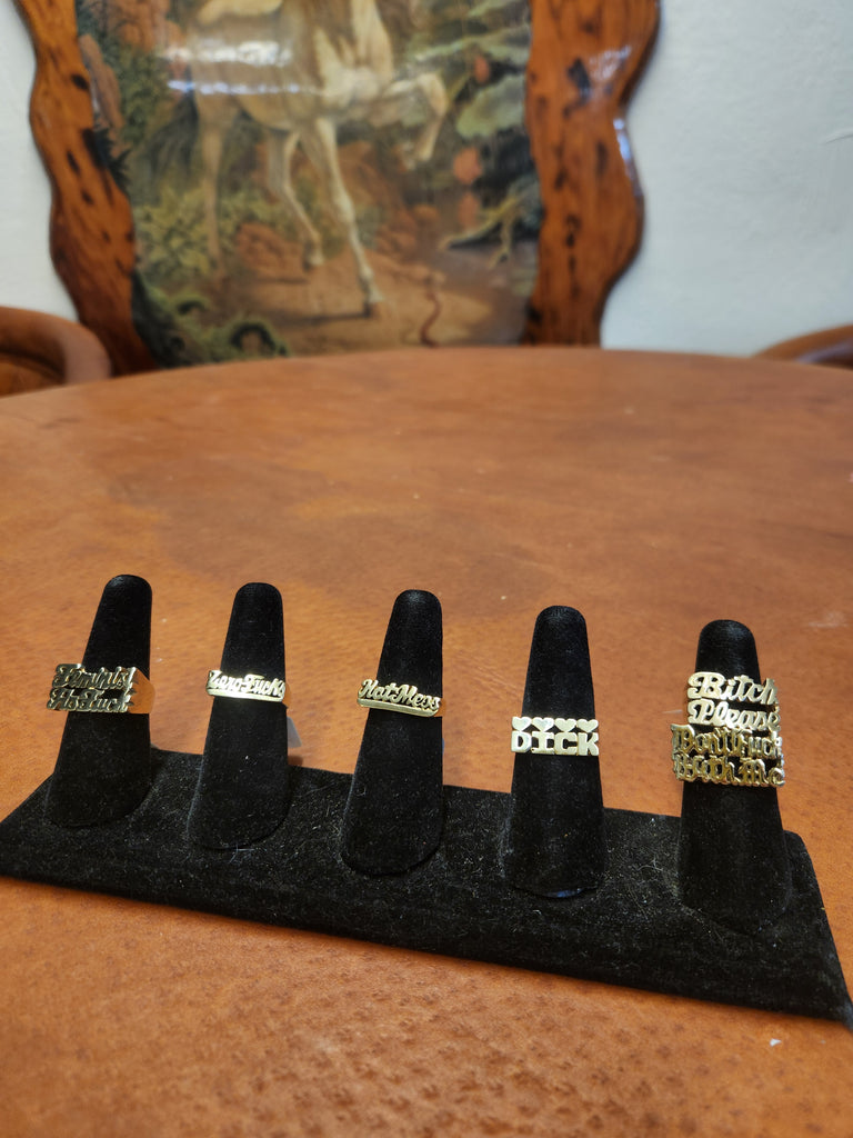 Sassy Brass Rings by Snash Jewelry