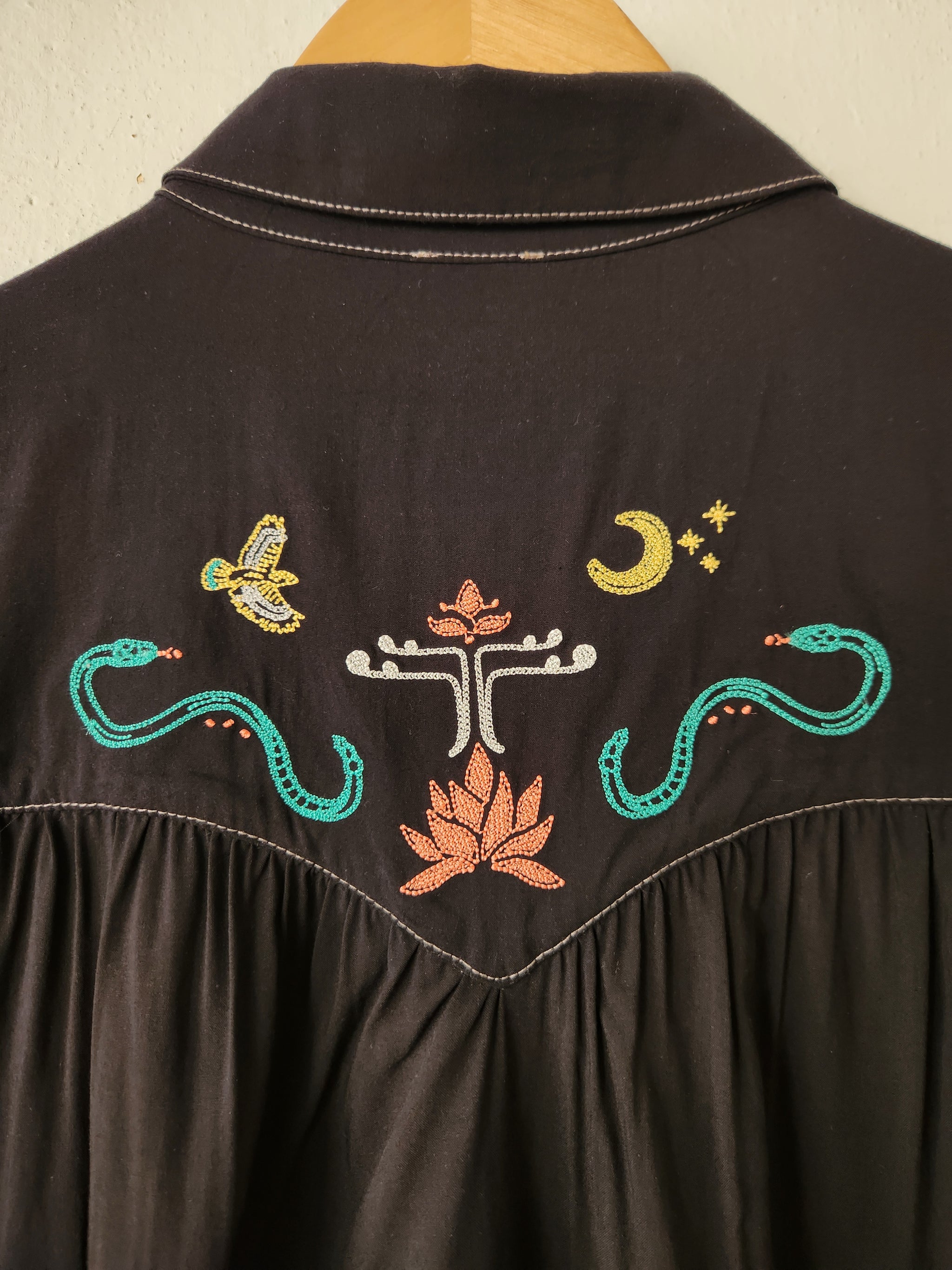 Black Desperado Pearl Snap Shirt – Classic Rock Couture