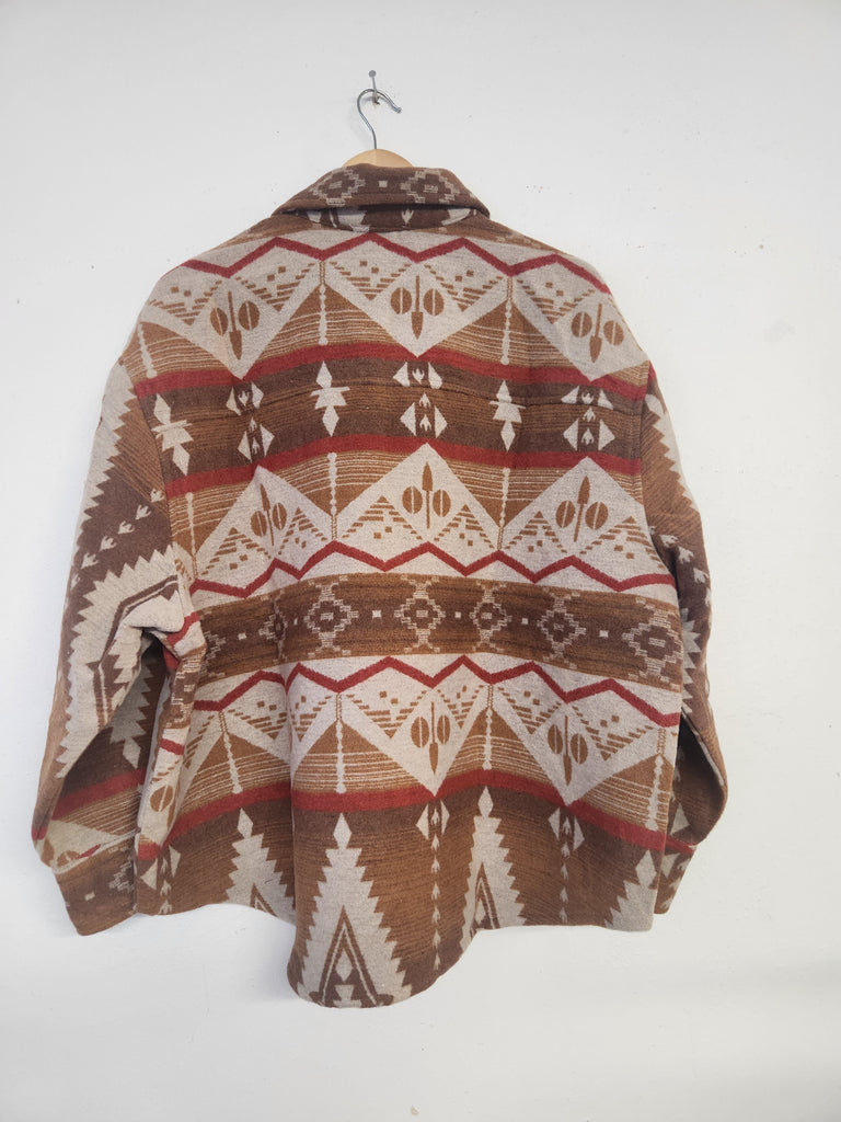 Oversized Southwestern Shacket