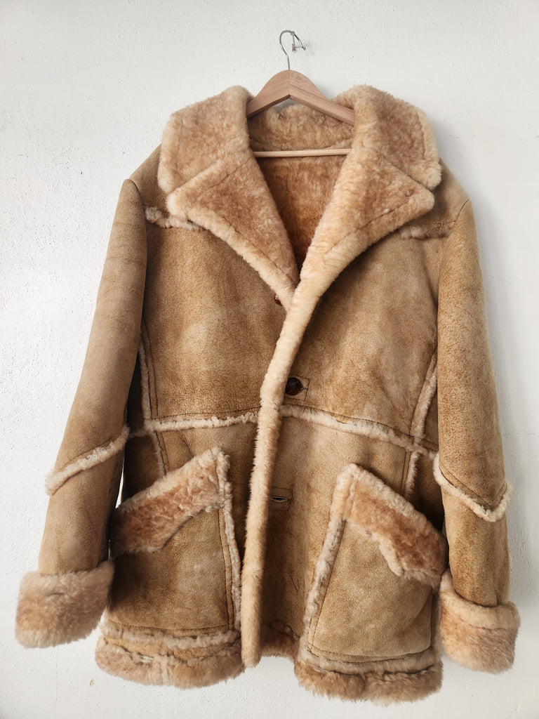 Vintage Shearling Coat