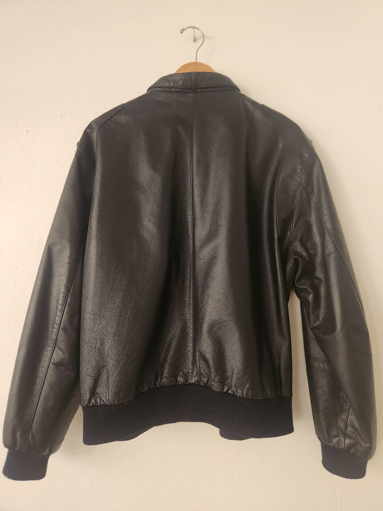 Vintage Leather Members Only Jacket