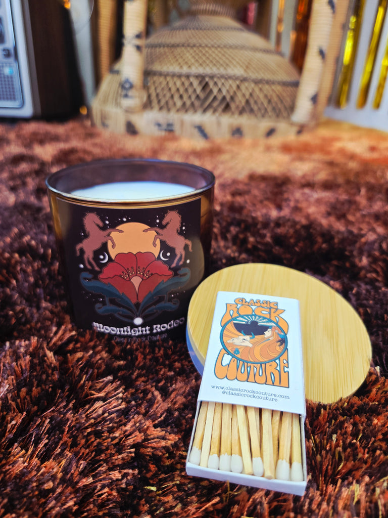Moonlight Rodeo Candle β Classic Rock Couture