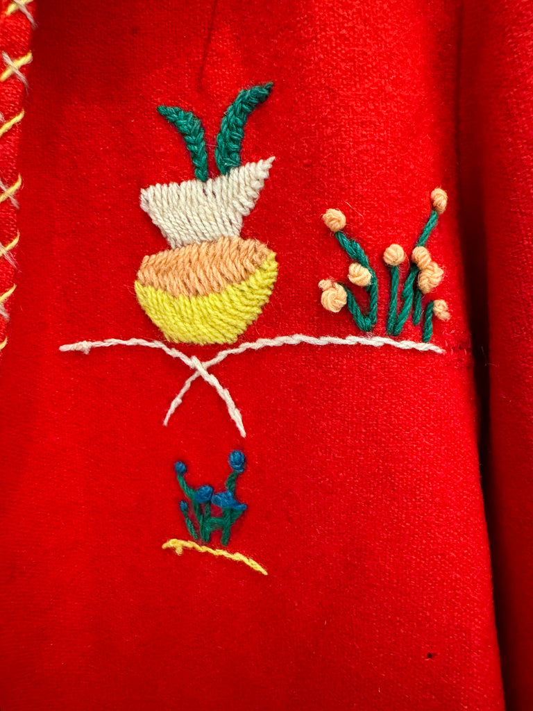 Vintage Hand Embroidered Jacket