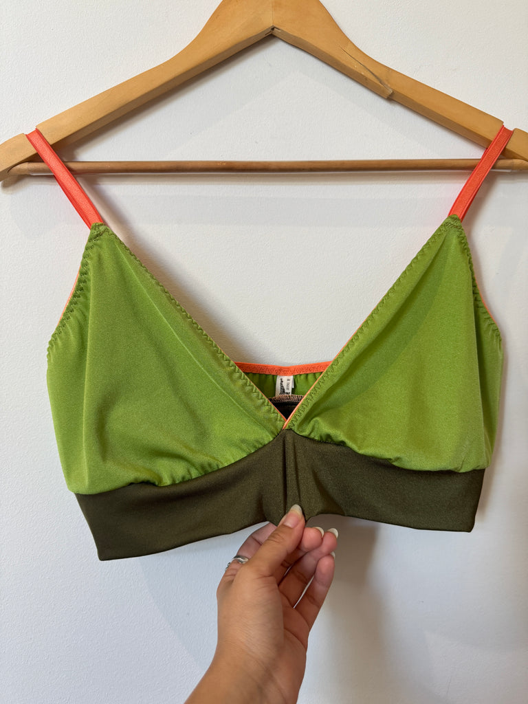 Color Block Sara Spandex Bralette