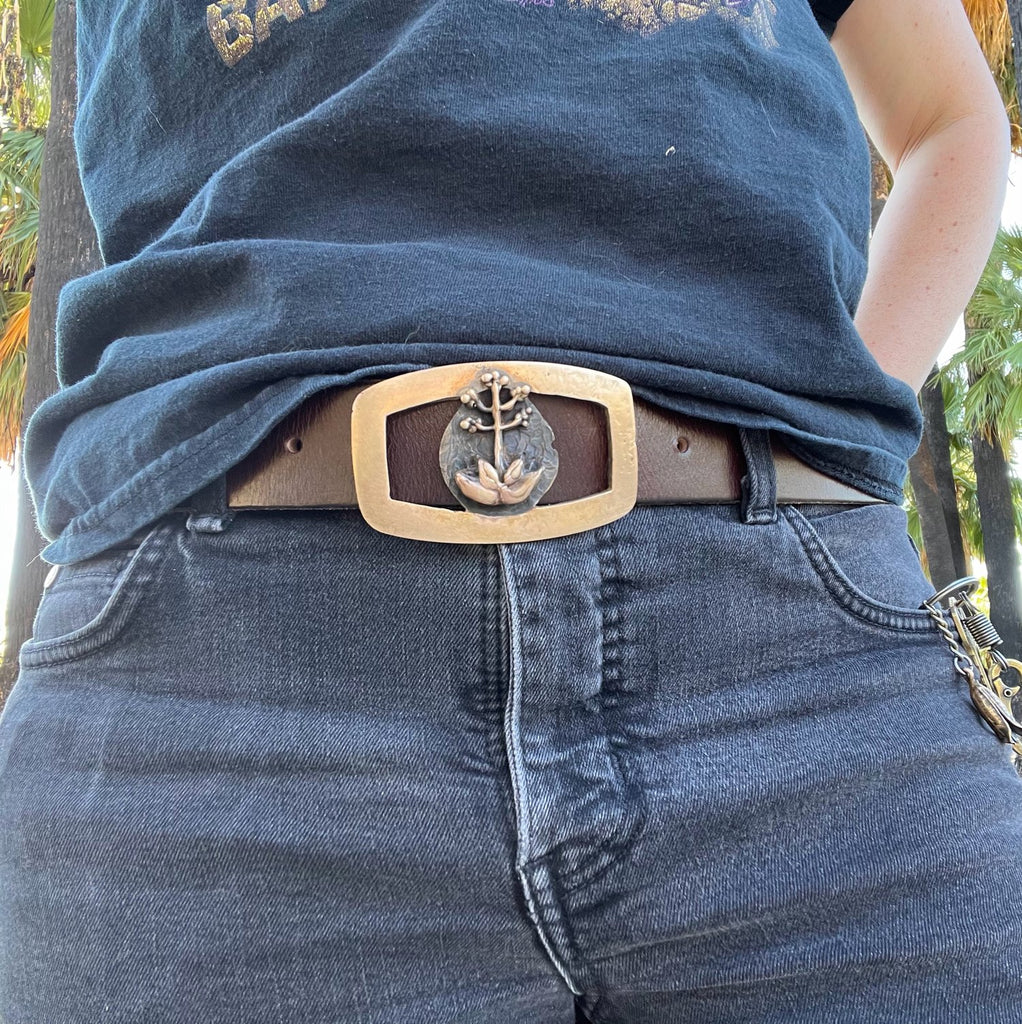 Agave Belt Buckle