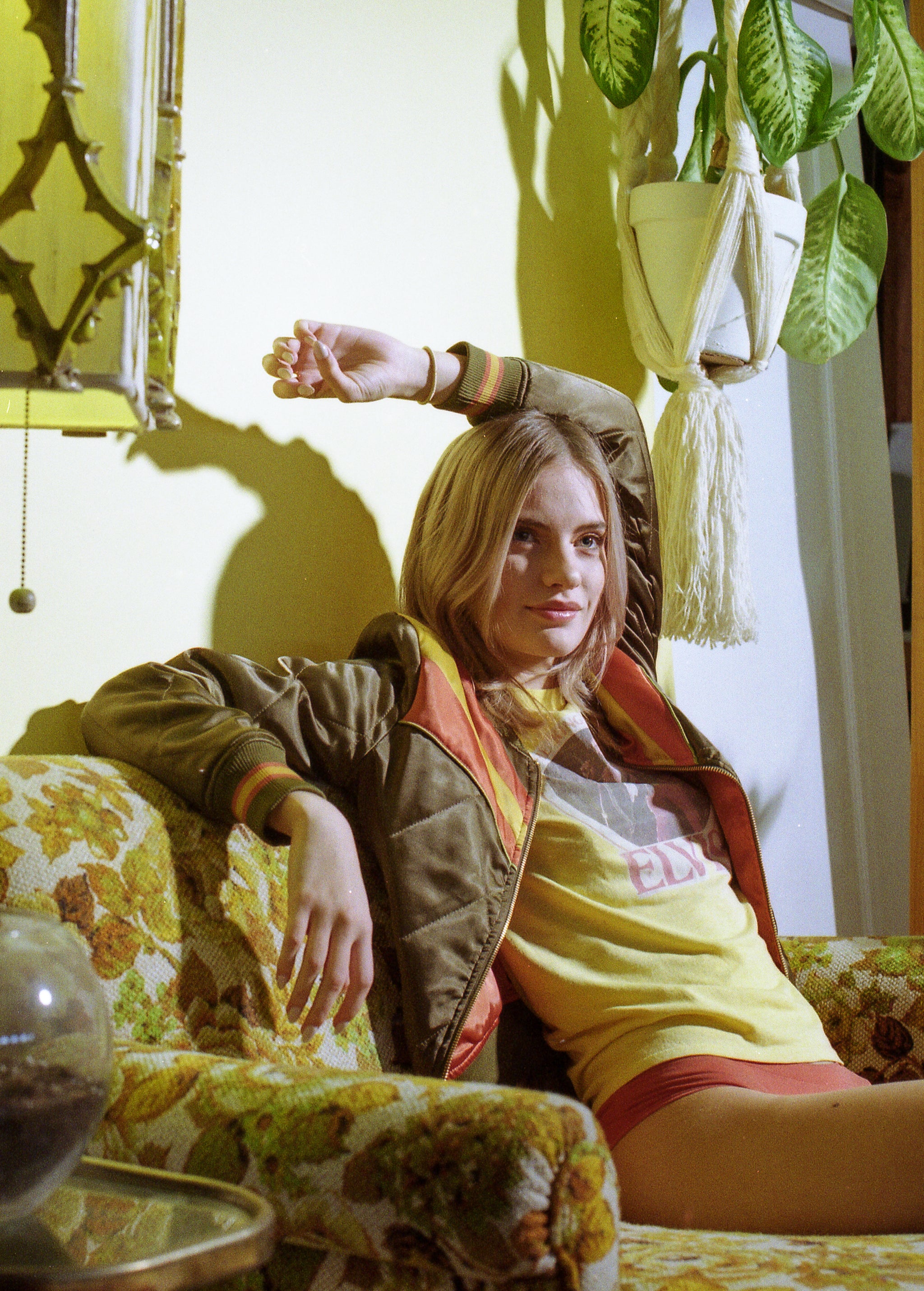 Olive Green Rising Sun Bomber Jacket – Classic Rock Couture