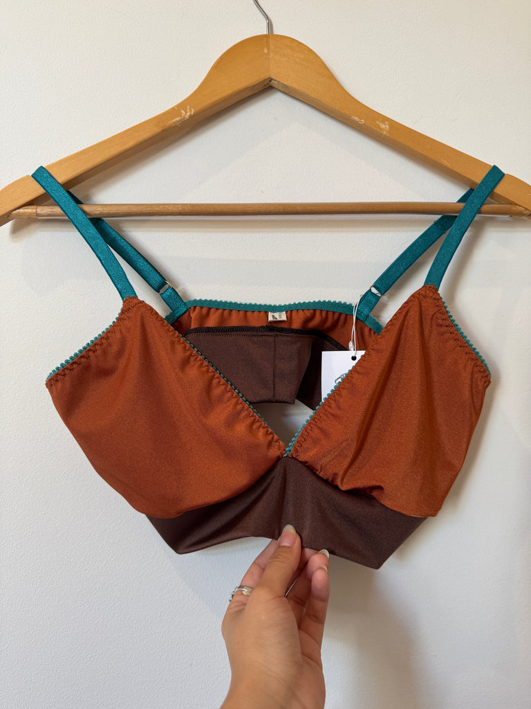 Color Block Sara Spandex Bralette