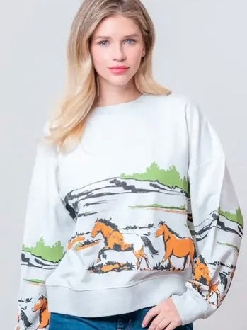 Horse Sweatshirt