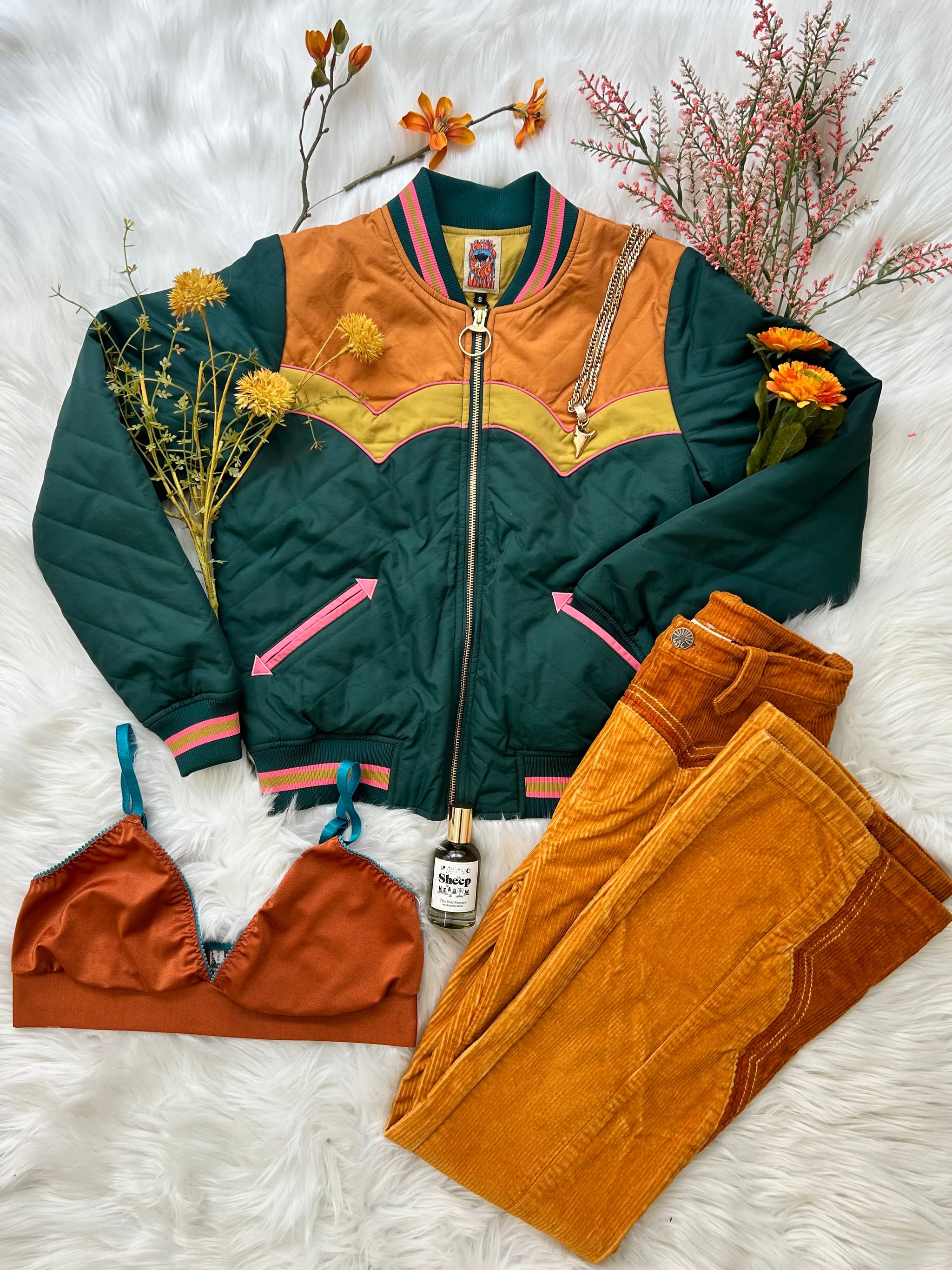 Emerald Sonoran Sunrise Unisex Jacket – Classic Rock Couture