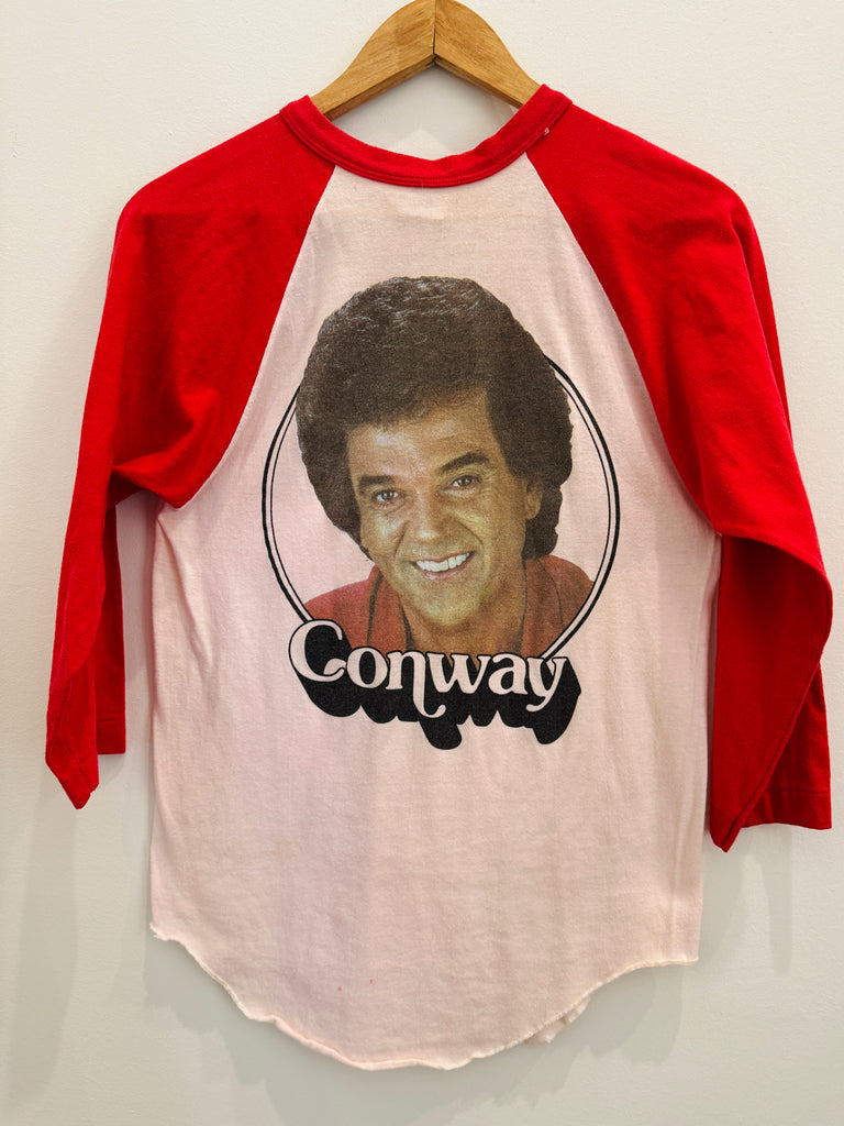 70s Vintage Conway Twitty Raglan