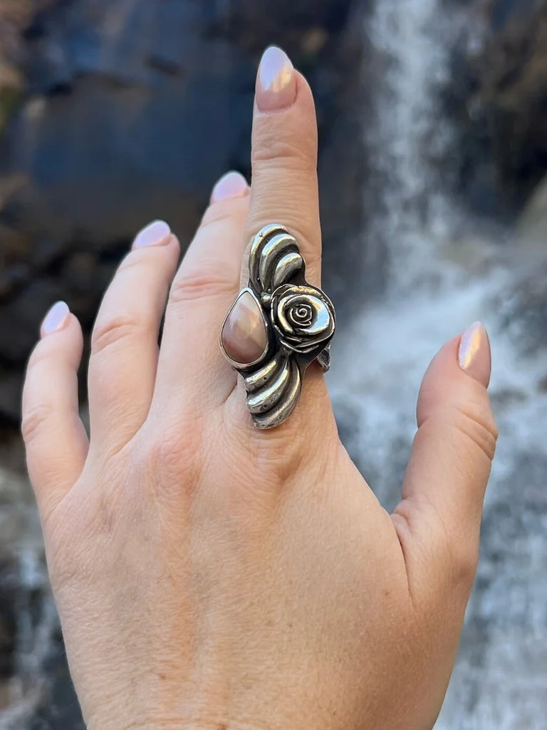 Moonshine Rose Ring