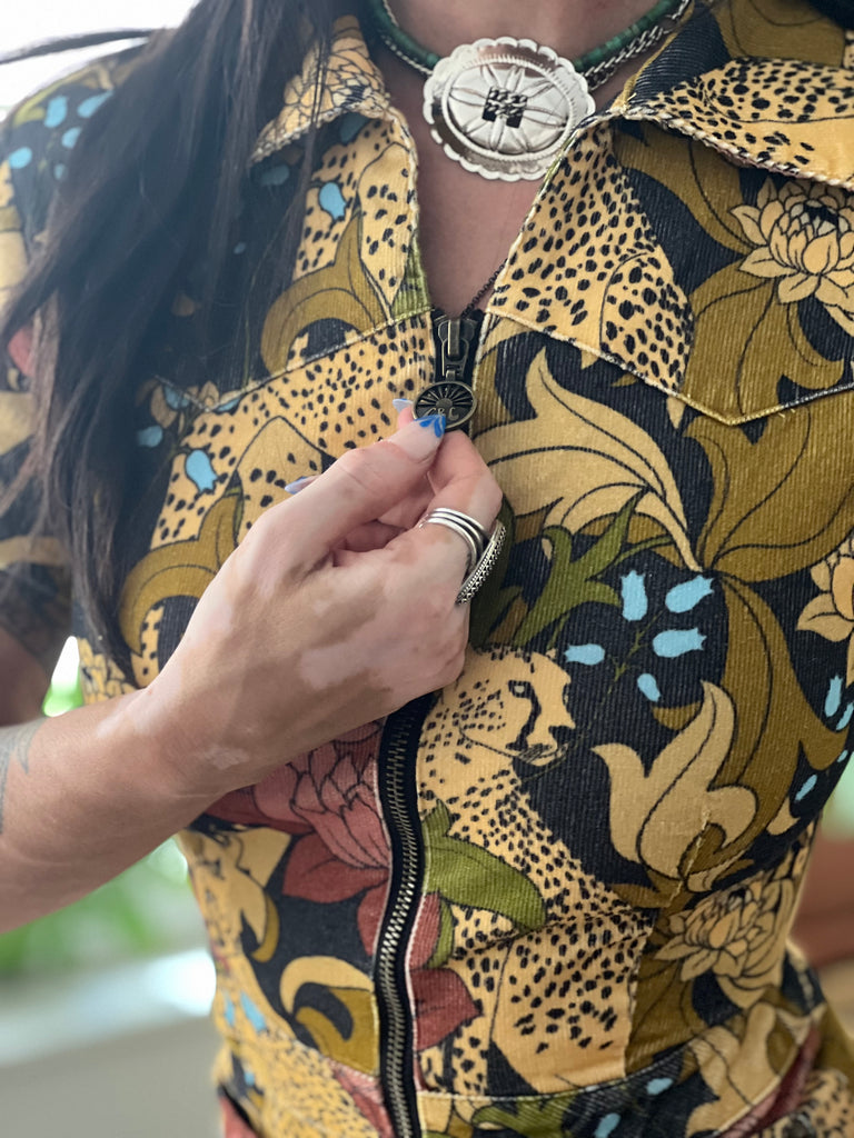 Wild Child Corduroy Playsuit