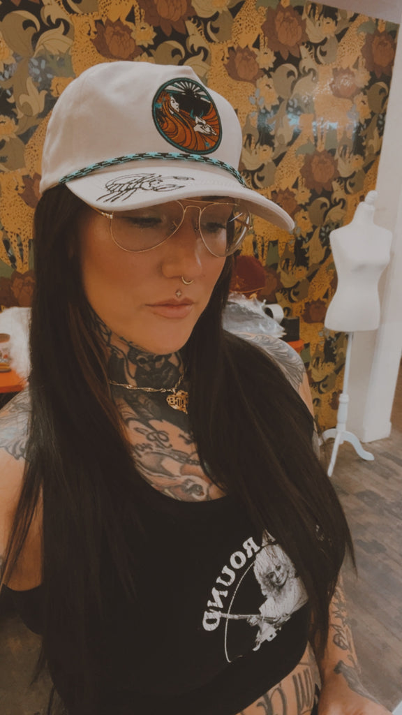 Desert Child Embriodered Canvas Hat