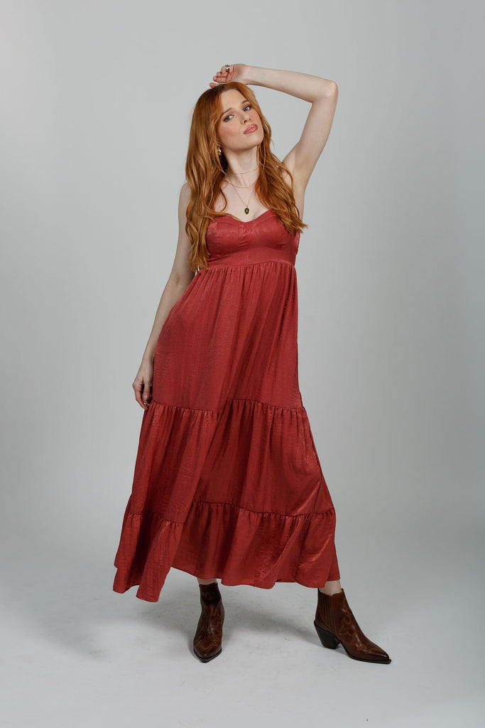 Rosy Daydream Maxi Dress