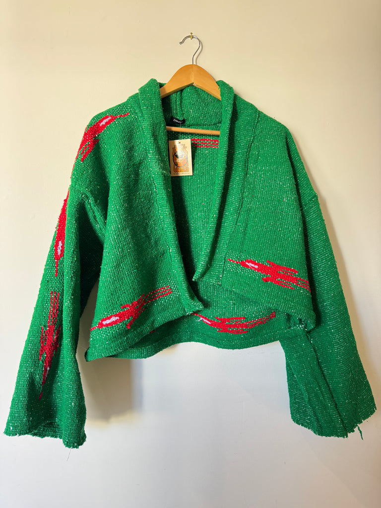 Handwoven Mexican Bolero Jacket