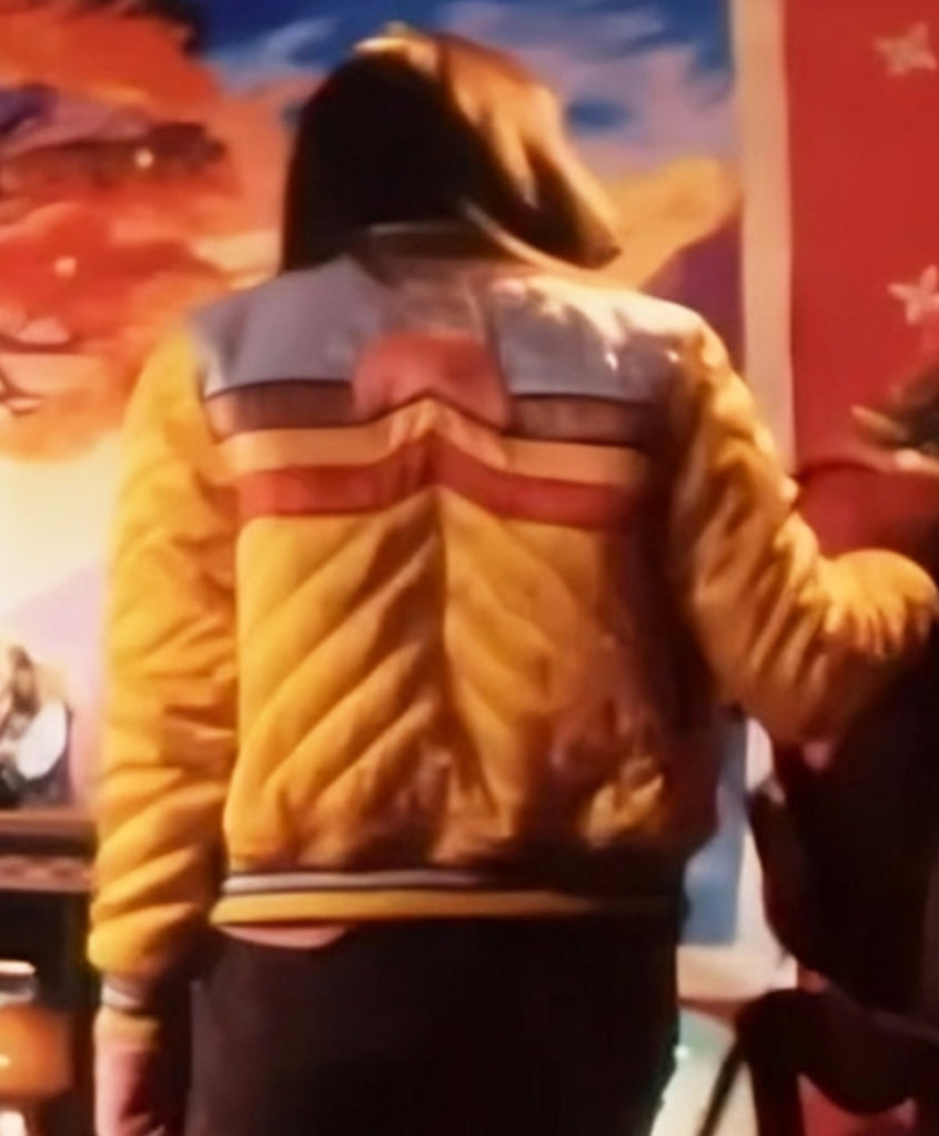 Dolly Western Mustard Bomber Jacket (official design from Terrifier 3 worn by Lauren LaVera)