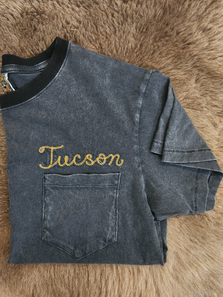 Tucson Chainstitch Pocket Tee