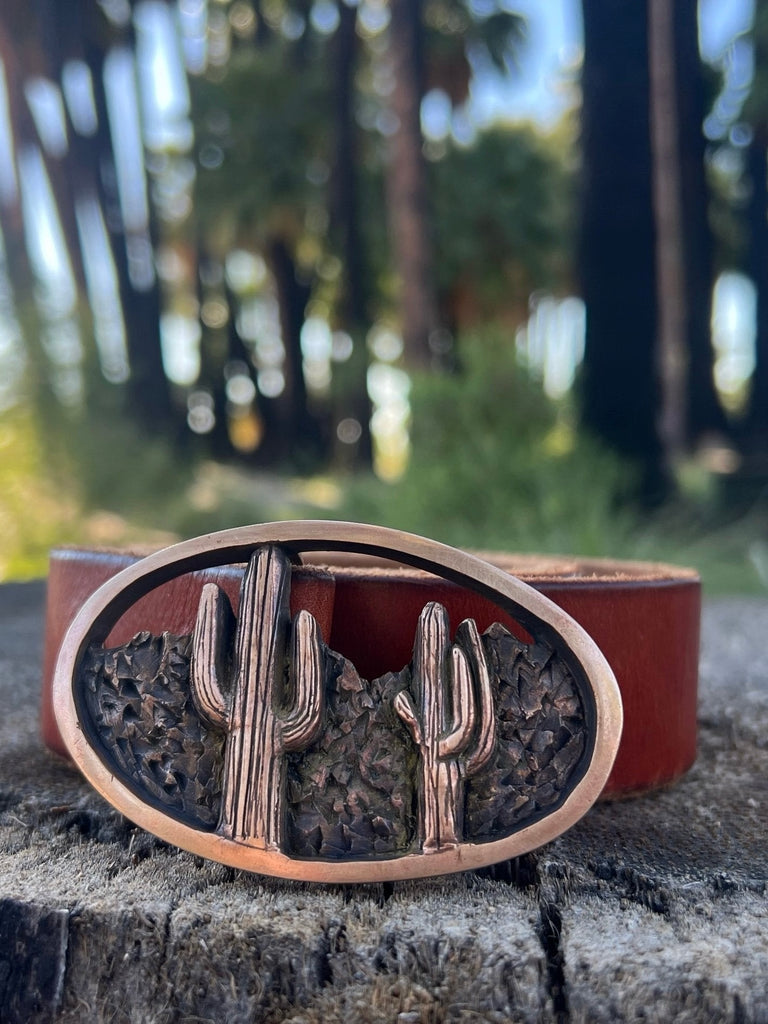 Saguaro Belt Buckle