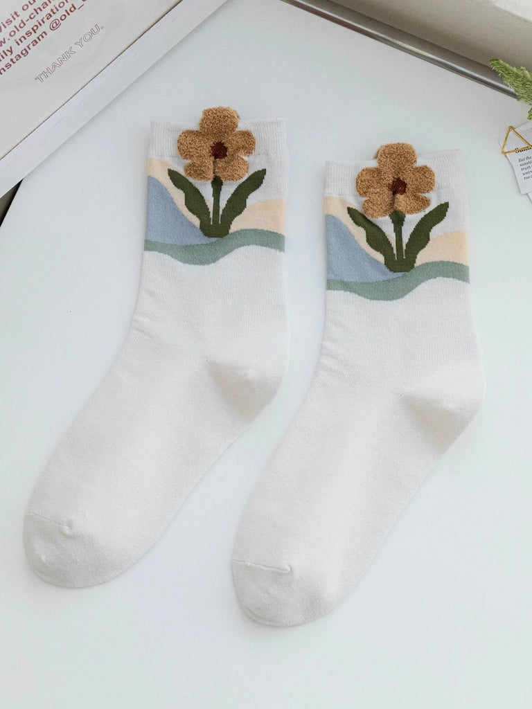 Floral Socks
