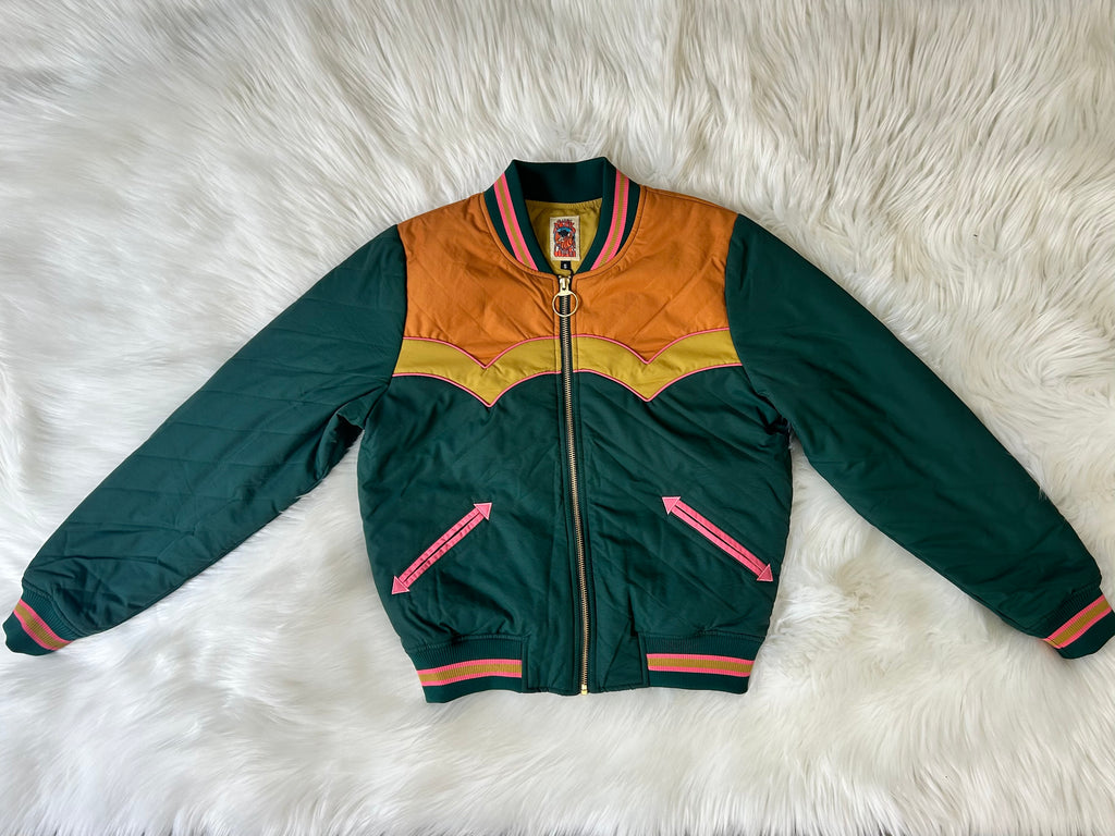 Emerald Sonoran Sunrise Bomber