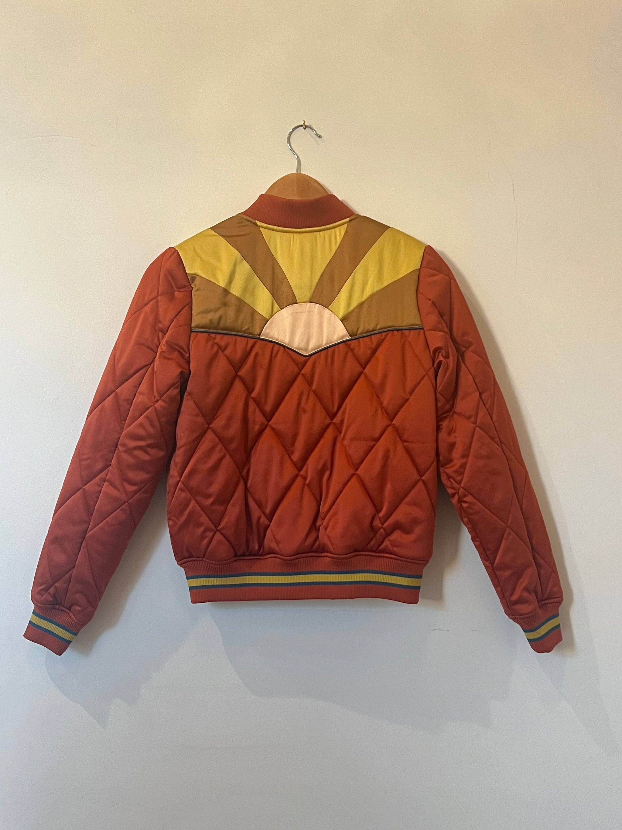 Rust Rising Sun Unisex Jacket – Classic Rock Couture