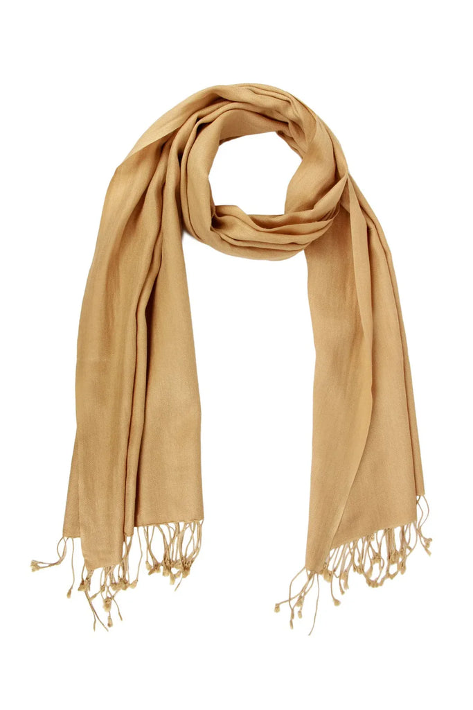 Lorlai Satin Fringe Scarf