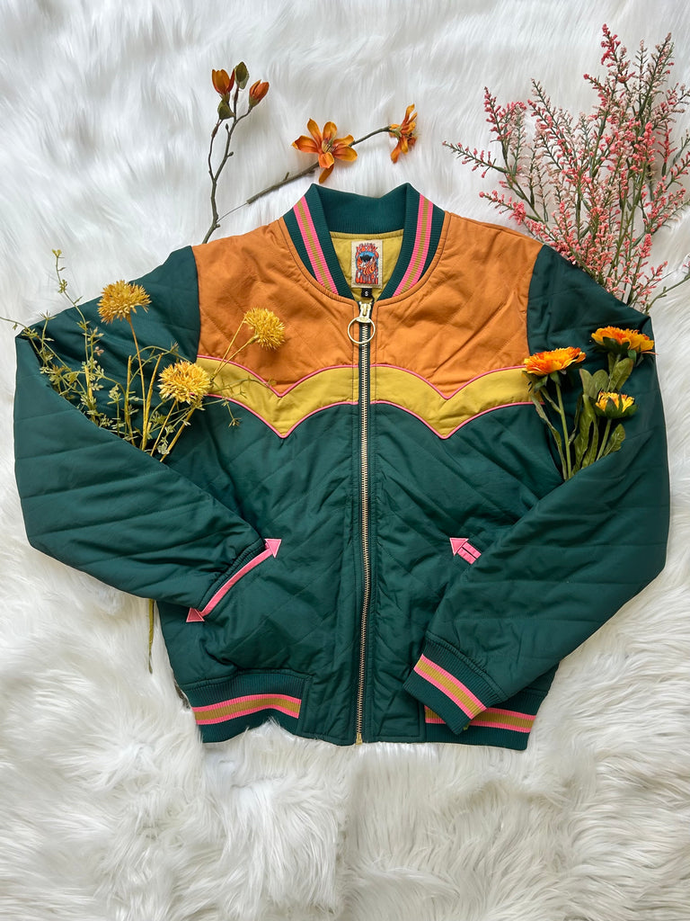 Emerald Sonoran Sunrise Bomber