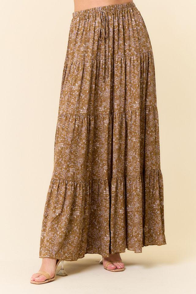 Paisley Maxi Skirt