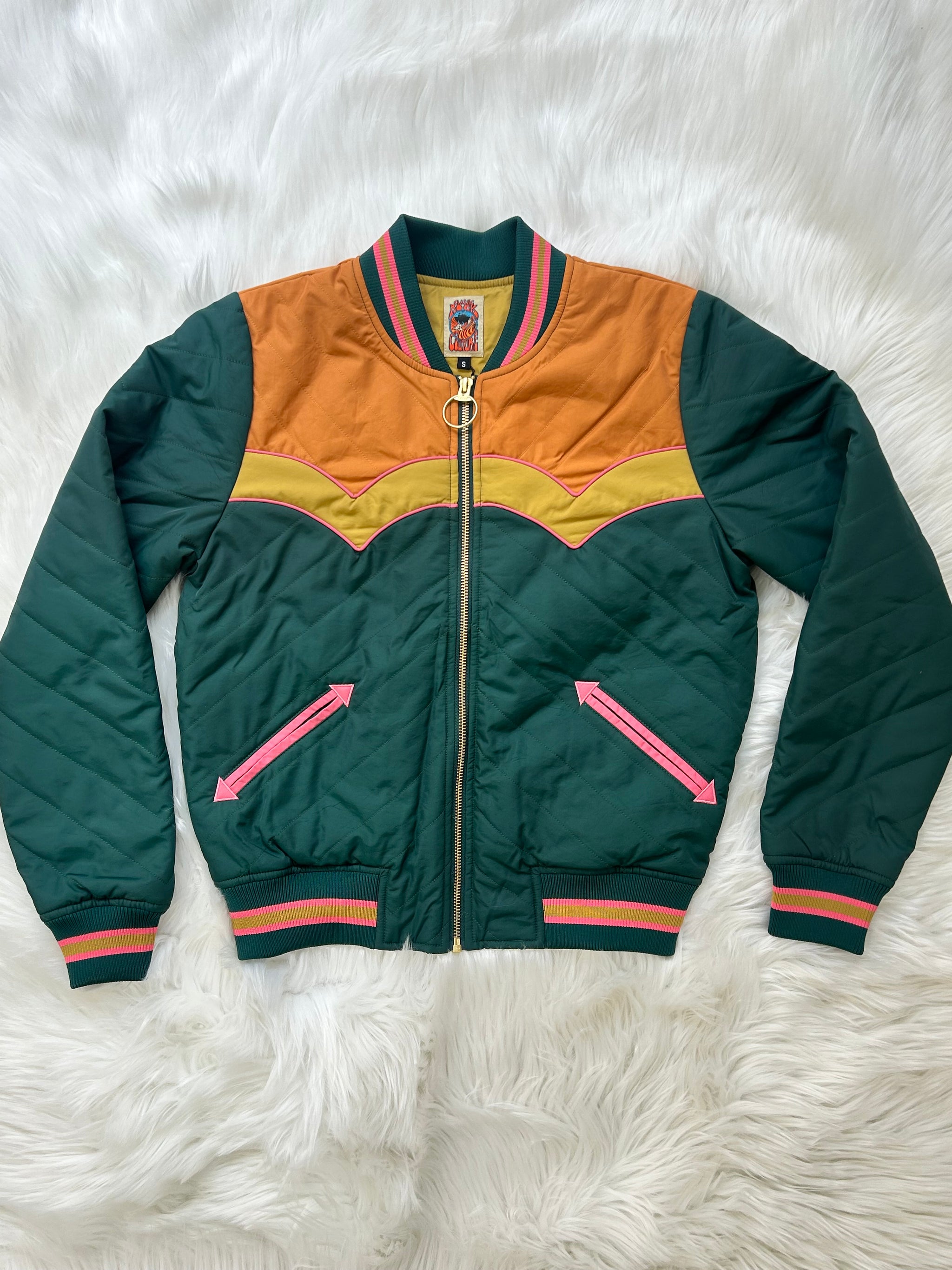 Emerald Sonoran Sunrise Unisex Jacket – Classic Rock Couture