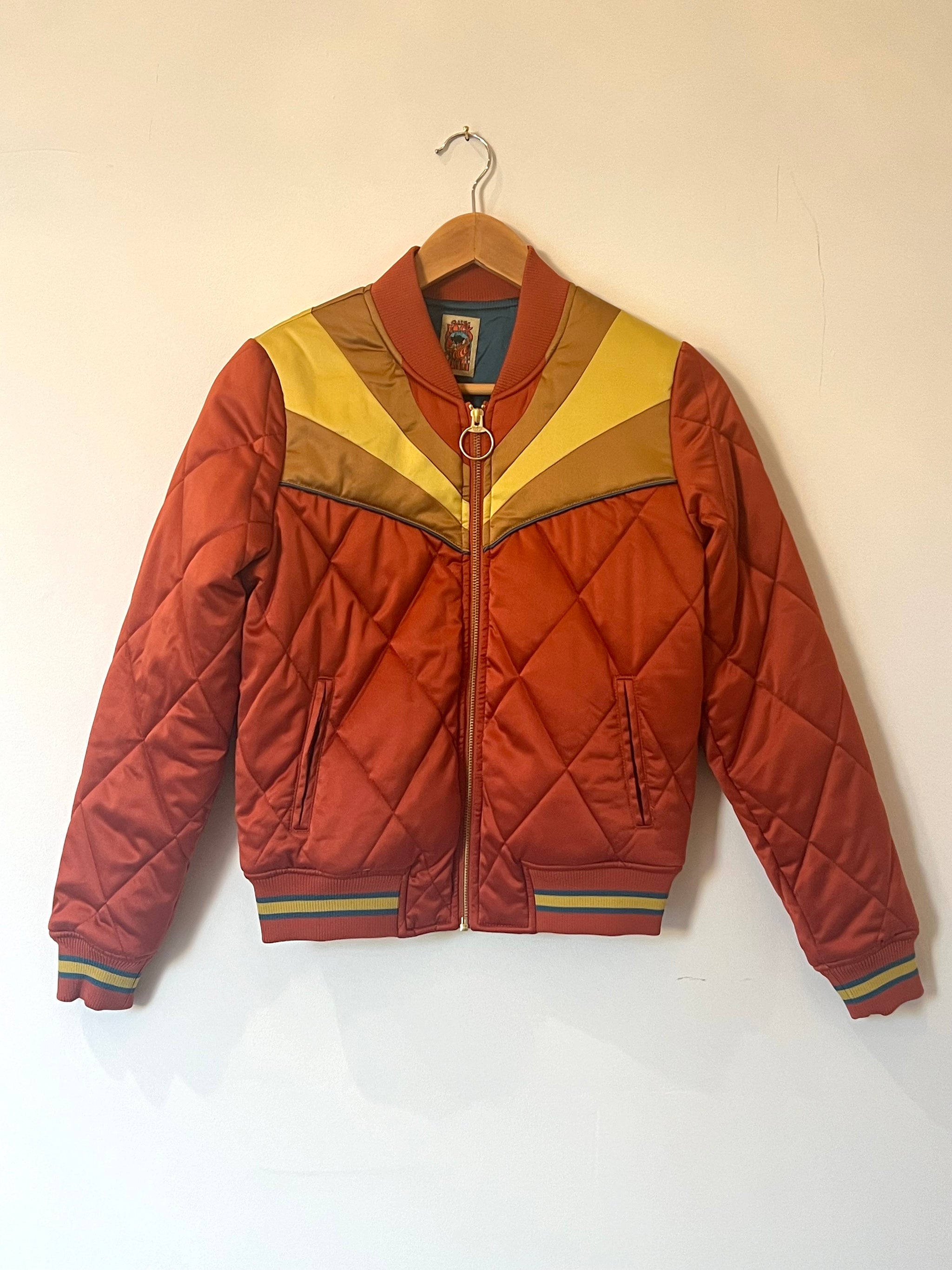 Rust Rising Sun Unisex Jacket – Classic Rock Couture