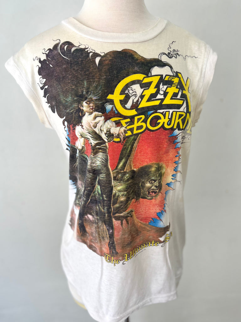 Rare 1986 Ozzy Osbourne 'The Ultimate Tour' Sleeveless Tee