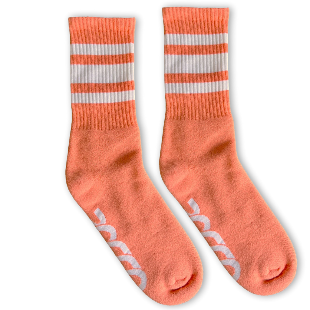 Solid Stripe Tube Socks